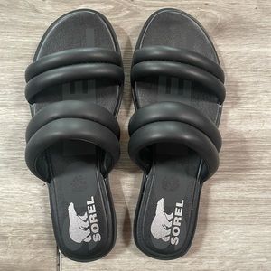 Sorel Ella II Puff Slide Sandals